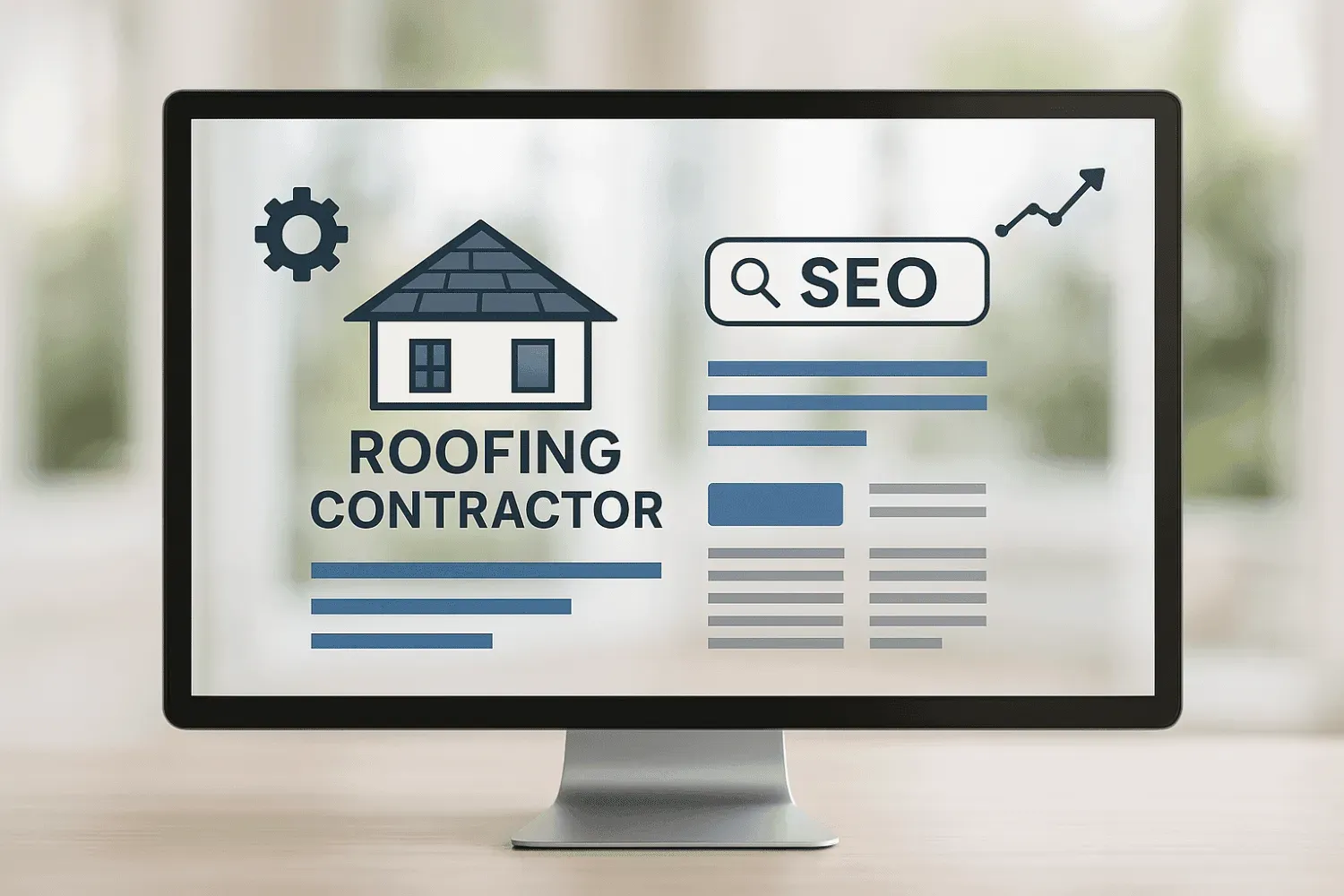 A roofing contractor
