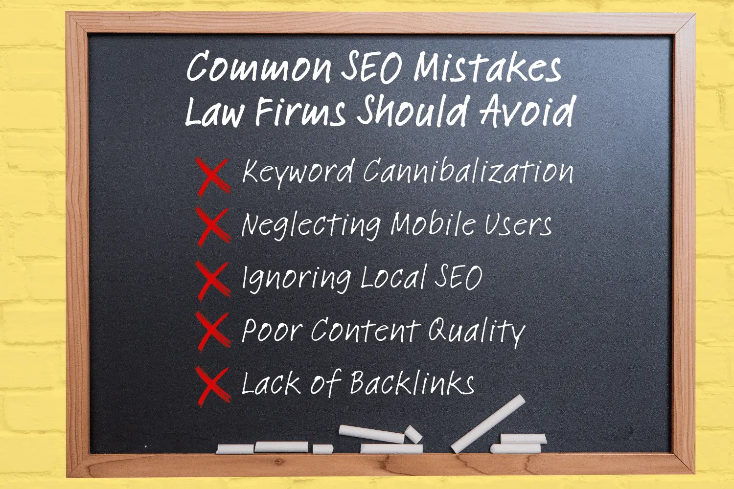 Common seo mistakes