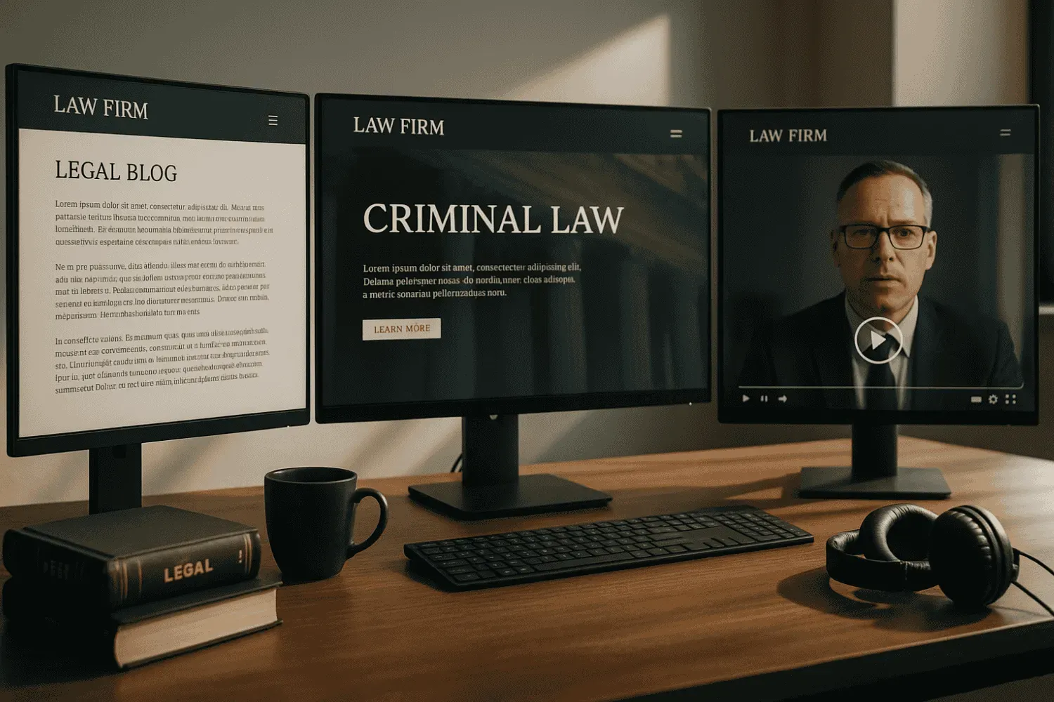 Content marketing strategies for lawyers.