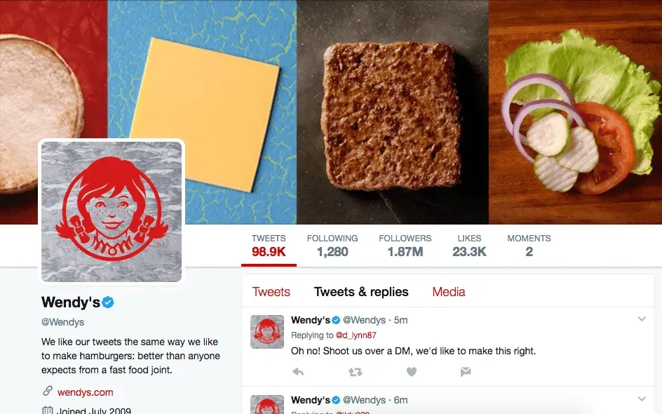 Wendys Twitter Marketing