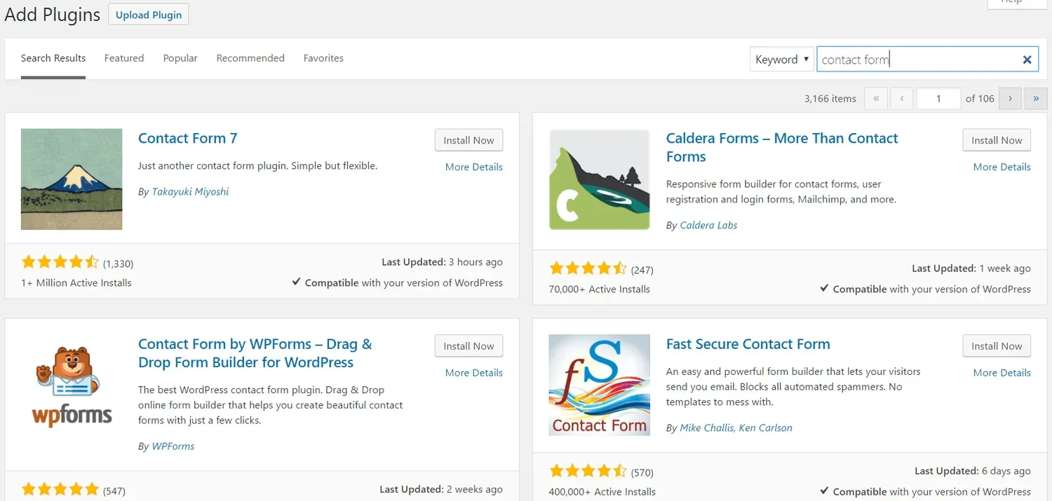 Contact Forms