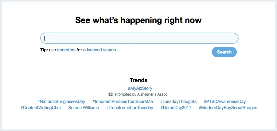 Twitter Search Marketing